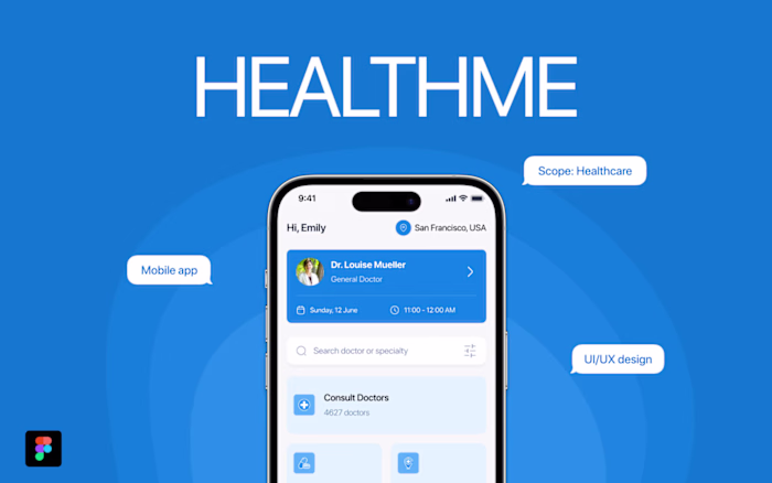 Mobile App design - HealthMe