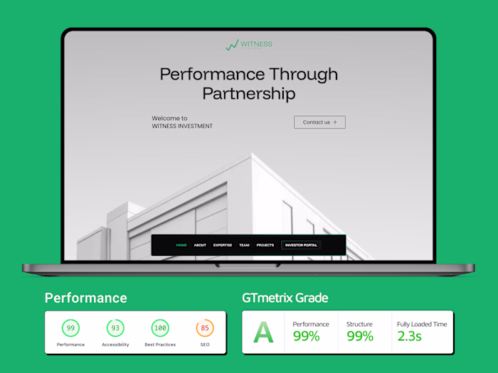 Framer Development - Witness Investment | Framer Developer