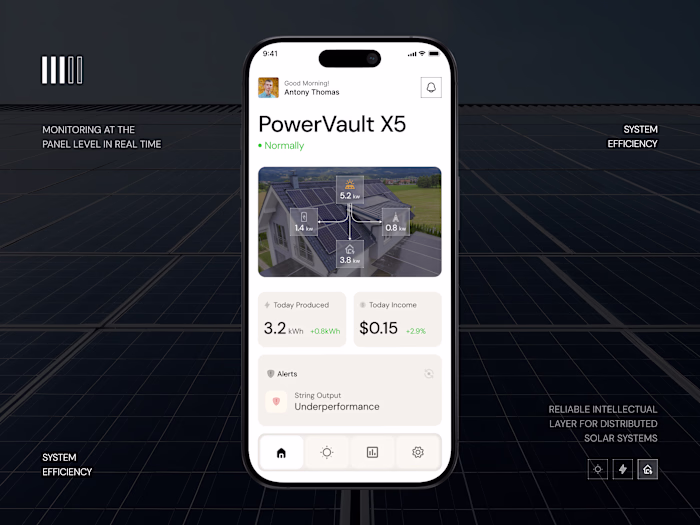 Innovative Energy Monitoring App Design: Hire Expert Freelan...