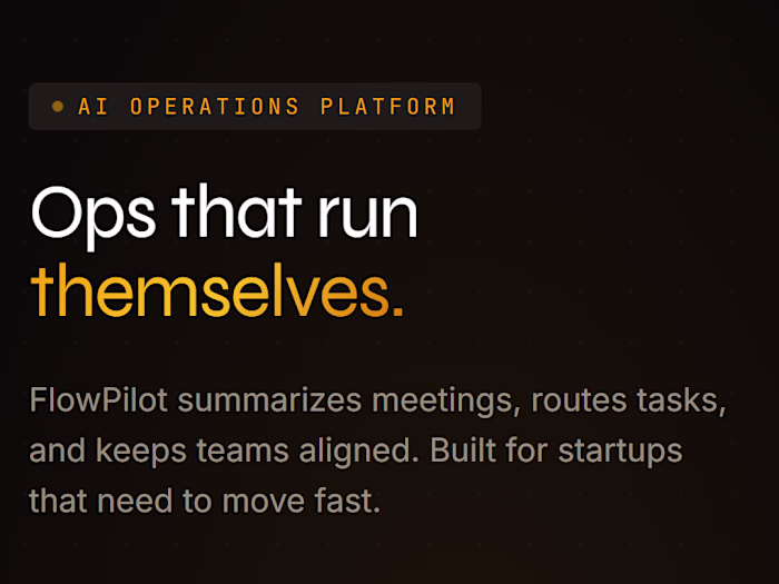 Built a full SaaS product