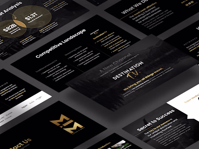 Emmy-winning TV Show Pitch Deck