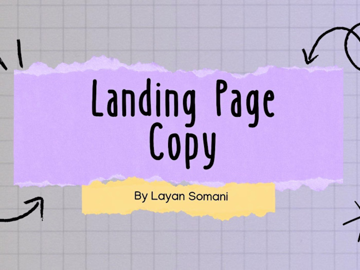 SEO Agency Landing Page Copy