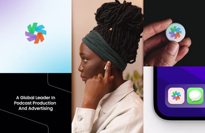 Podcast startup rebranding