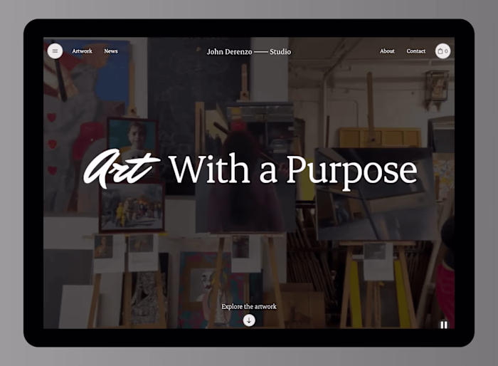 John Derenzo Studio: Web Design & Webflow Development