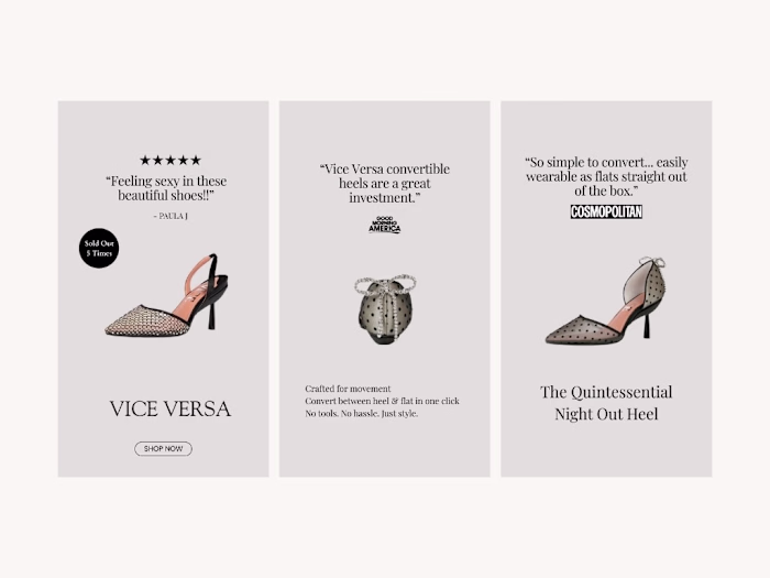 Ad Creatives for Vice Versa