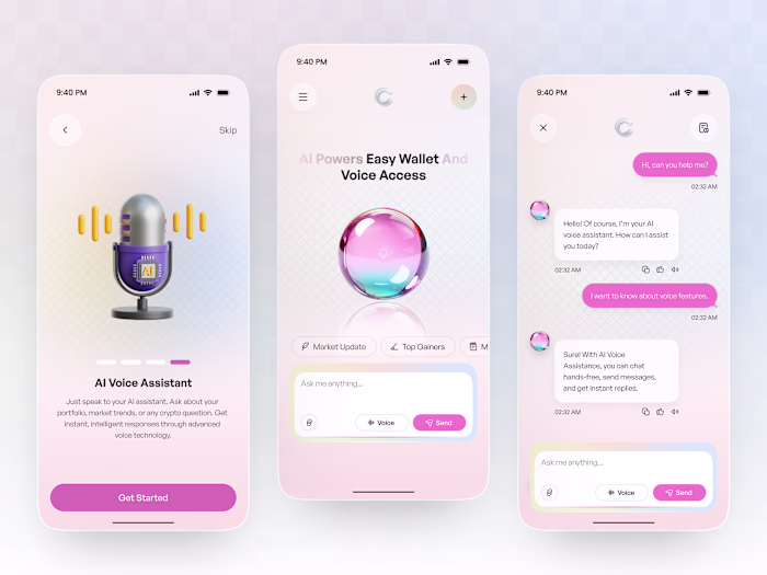 AI Voice Assistant Mobile App