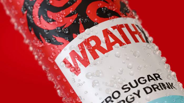 WrathX – Energy Drink Packaging Redesign
