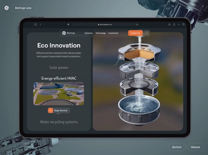 High Innovation company web design/branding