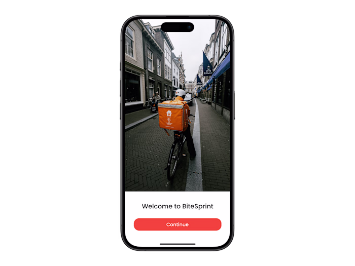 Bite sprint - Food delivery app