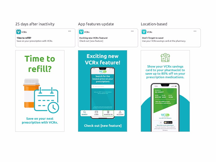 VCRx - Push Notifications 
