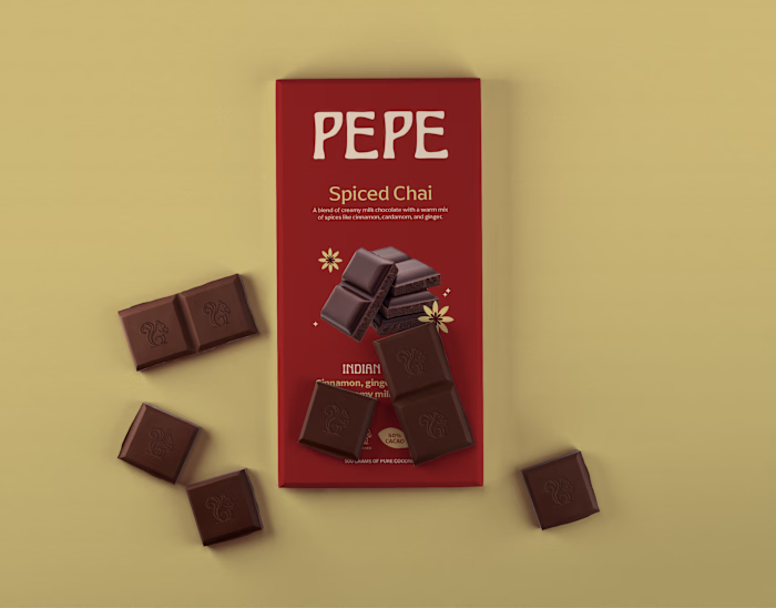 Pepe Chocolate (Brand Identity + Packaging)