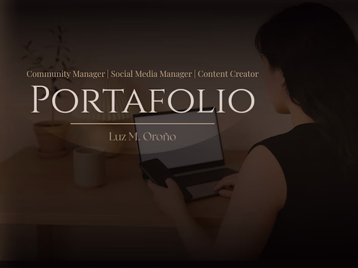 Portfolio Social Media & Community Manager & Content Creator