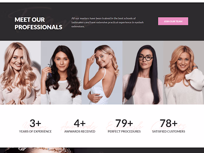 SPA Salon and Beauty Center Websites