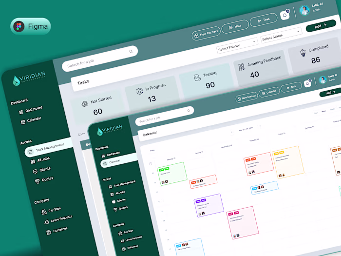 Business Service Dashboard, CMS Deshboard