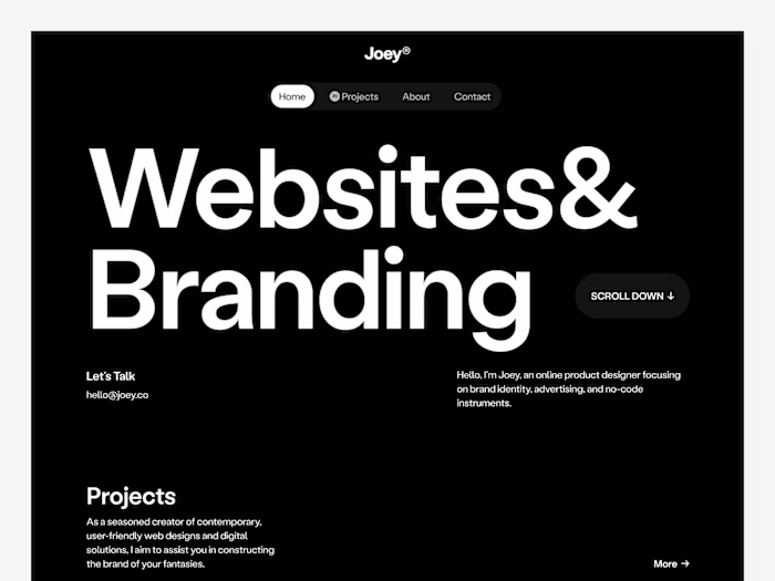 Personal Portfolio Website