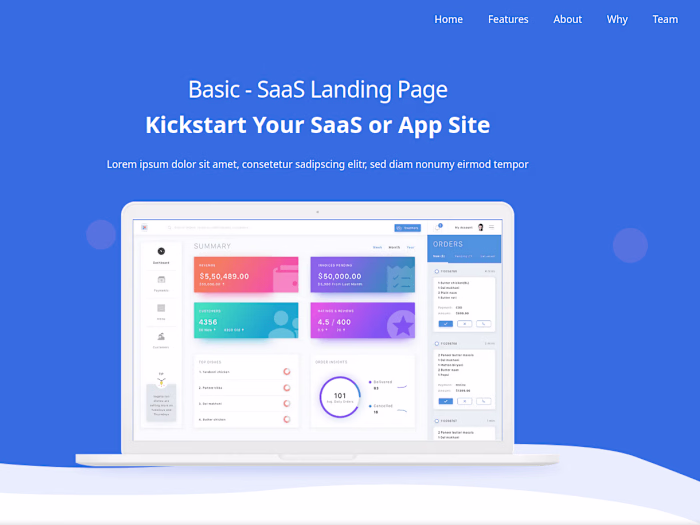 Business Landing Page