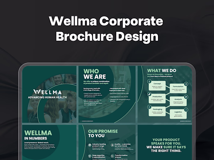 Wellma Brochure Design