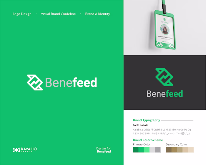 Benefeed Logo & Visual Brand Guidelines + Identity