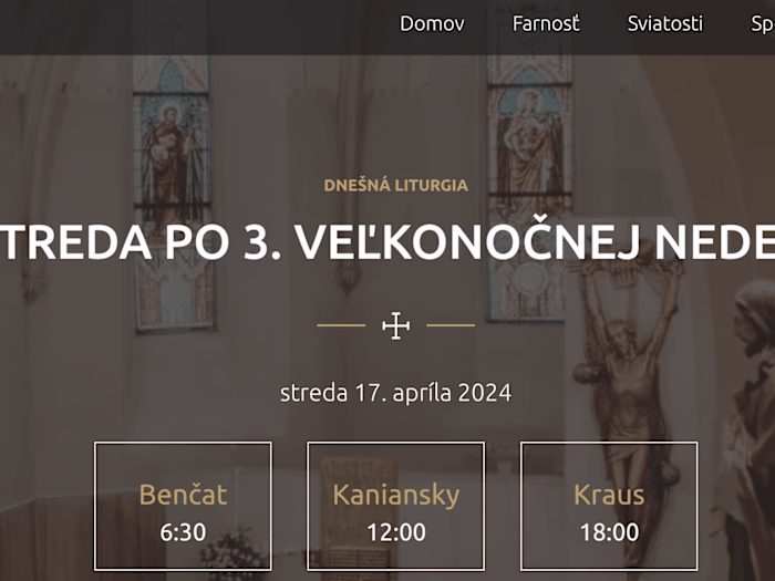 Catholic rectory web