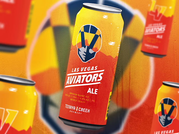 Las Vegas Aviators (Brand, Print Design)