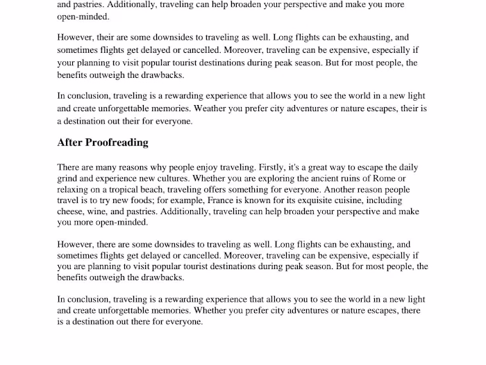 Text Proofread