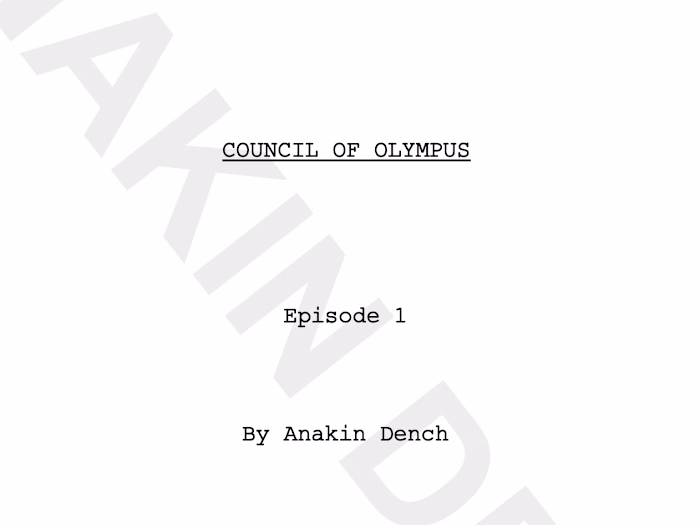 Council of Olympus Ep 1, S1
