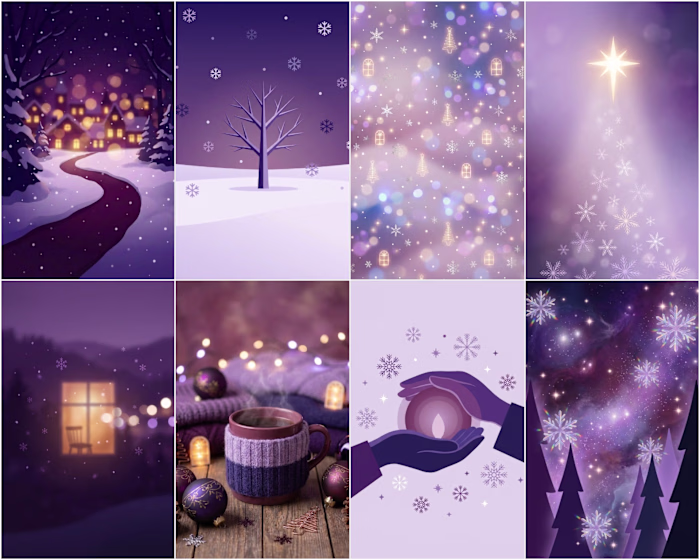 A Personalized AI-Generated Holiday Card + Music Collection