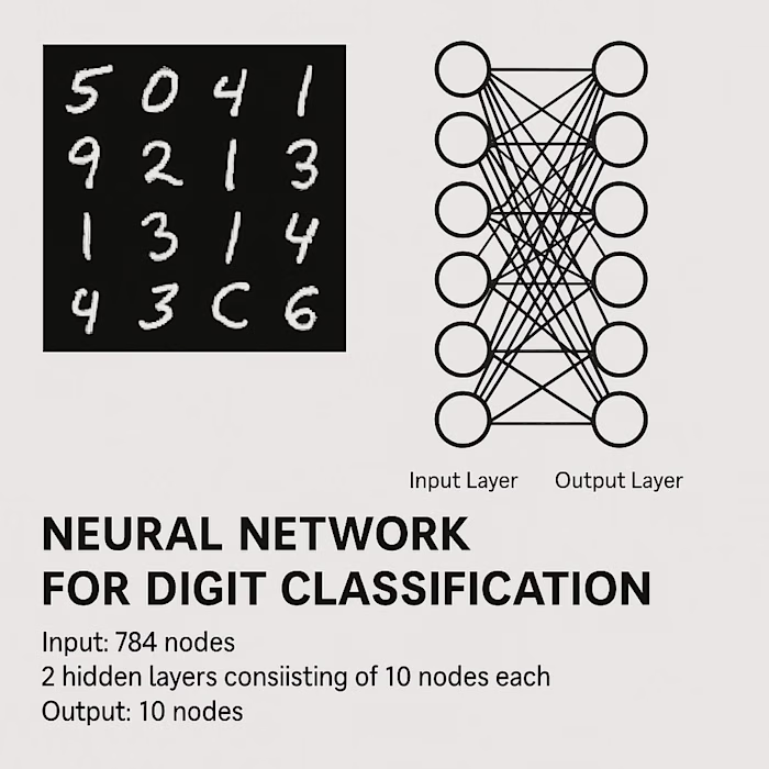 Custom Neural Network for Digit Classification