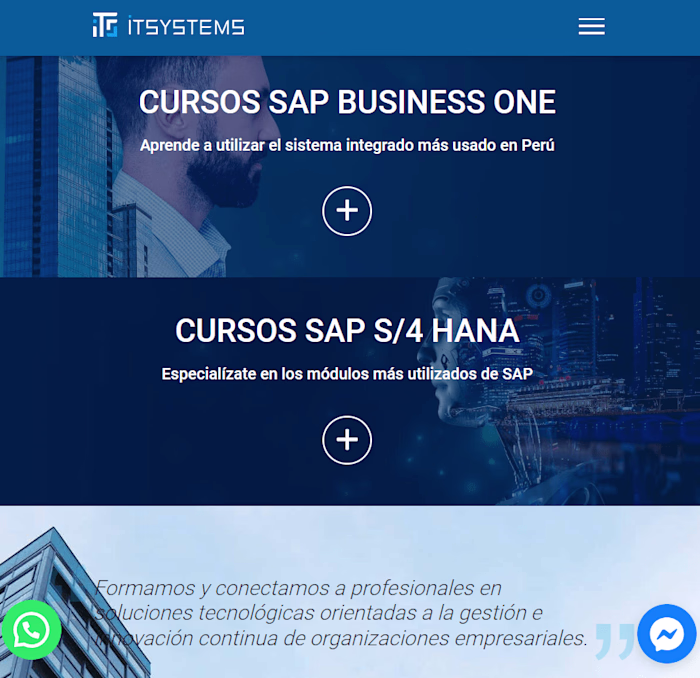ITSystems Web development for study certificates