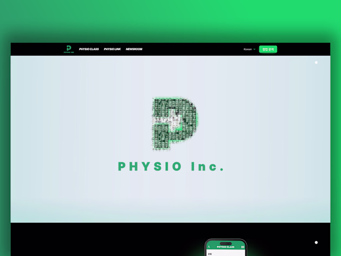 Framer Web Design for PHYSIO Inc.