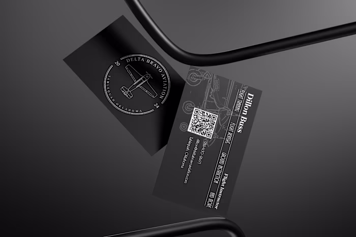 Aviation School Business Card