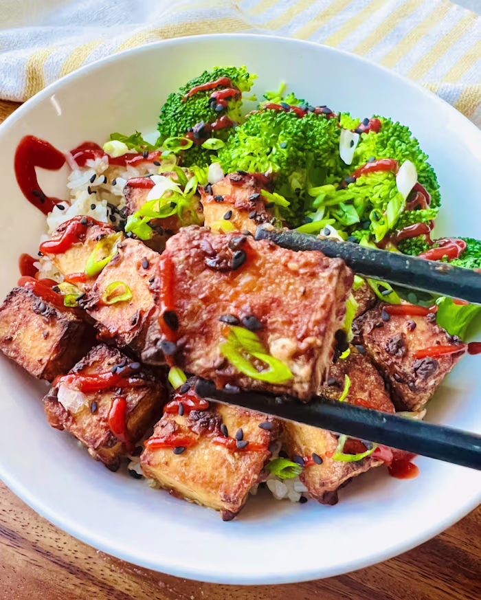 Air Fryer Tofu (with Kinder’s Teriyaki Sauce) - Costco Kitchen