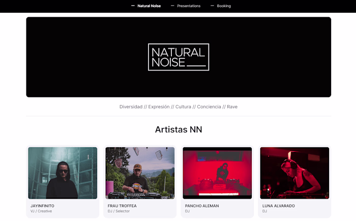 Natura Noise PressKit