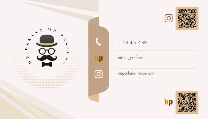 Brand Identity & Business Card Design — Mr. Dekant