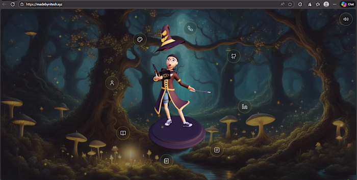 Project Title: Interactive 3D Web Experience Description: I ...