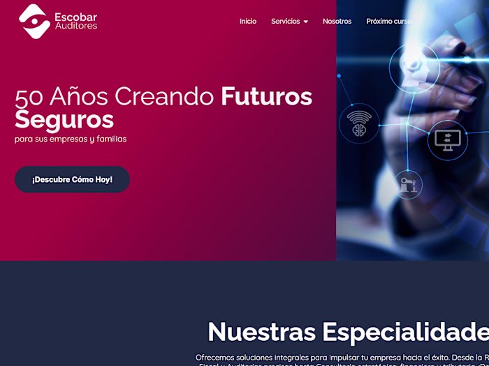 Escobar Auditores Web Platform Development