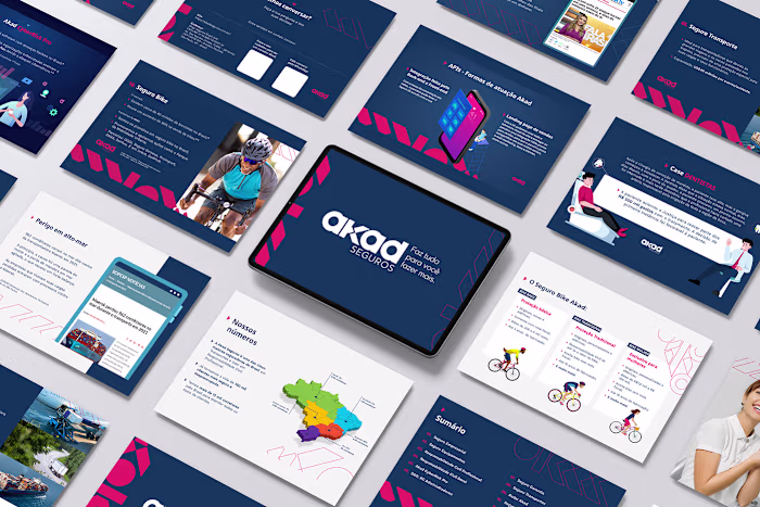 Corporate Presentation Design for Insurance enterprise