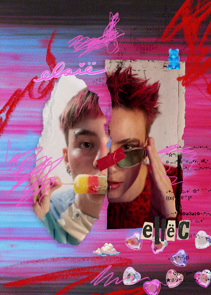 New work ✦ Elle C / Elsie — two voices, one body. I created ...