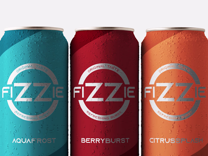 Fizzie - Packaging design by Ali Zaidi