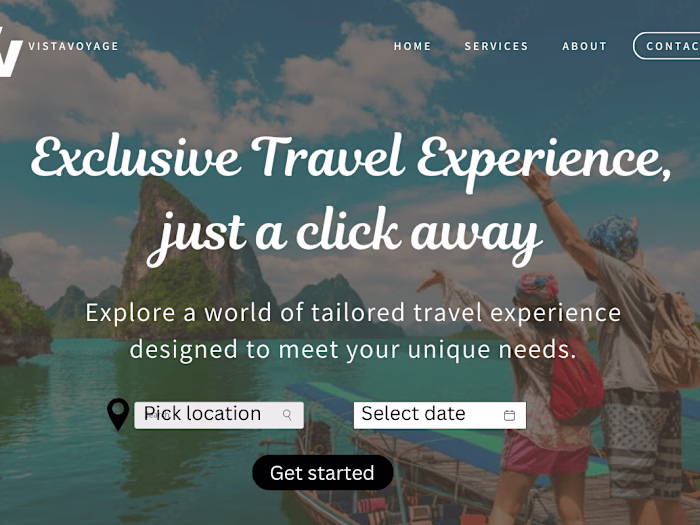 Conversion-Driven Travel and Tourism landing page
