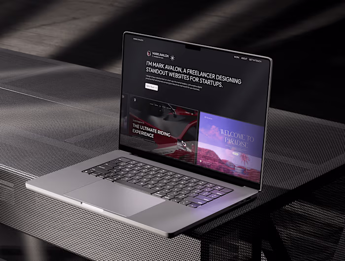 Avalon — Portfolio Template