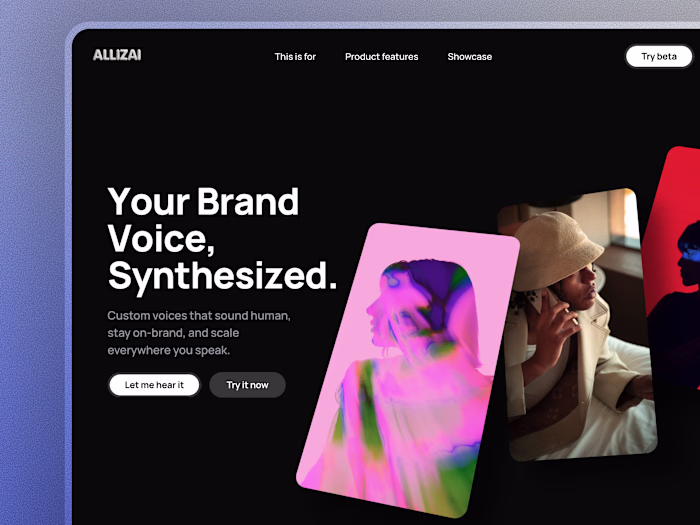 Alliz AI Website and Brand Design