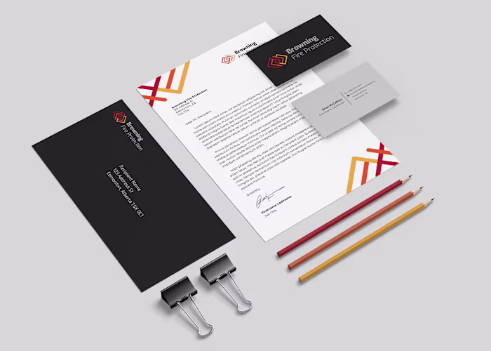 🔥 Browning Fire Protection: Brand Identity Redesign