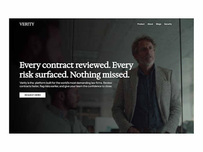 AI Legal Platform Website Design & Development
