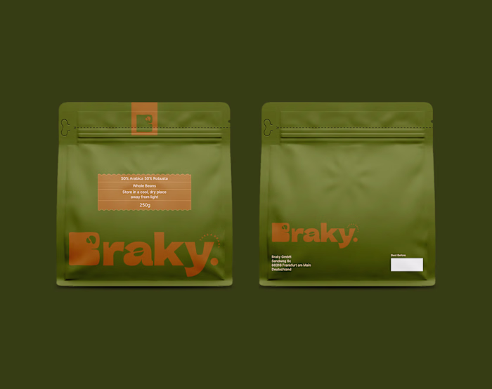 Coffee packaging design