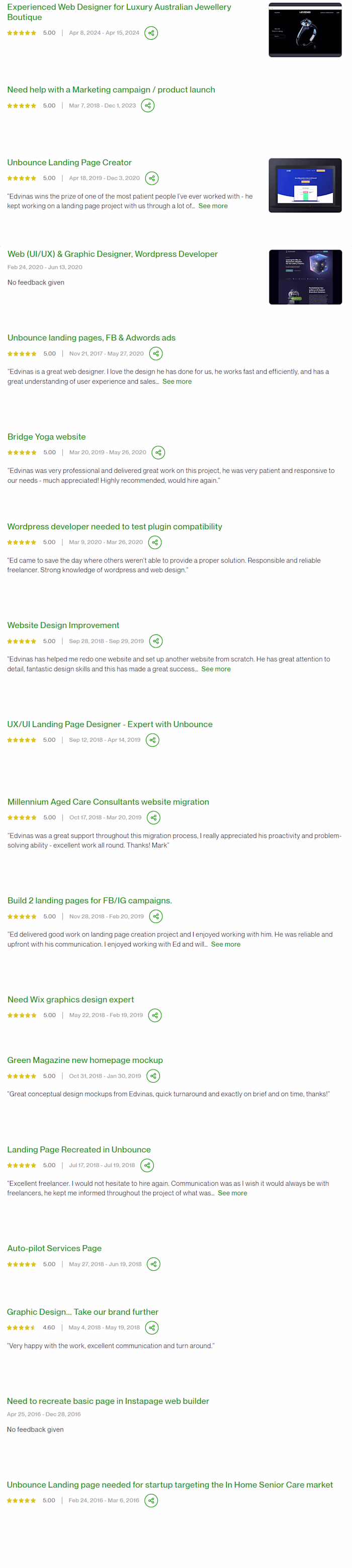 UpWork Reviews