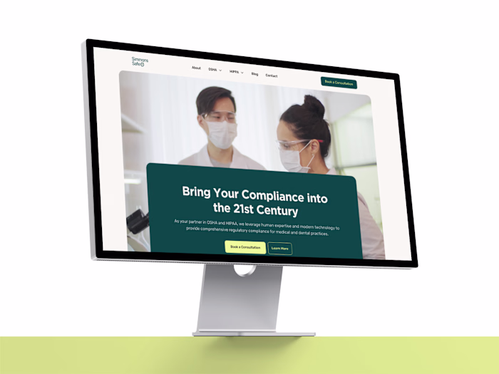 Simmons Safe - Website Design