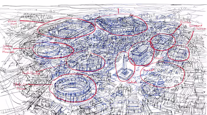Architectural illustration l