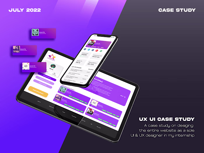 PODFORM - UI UX Case Study 