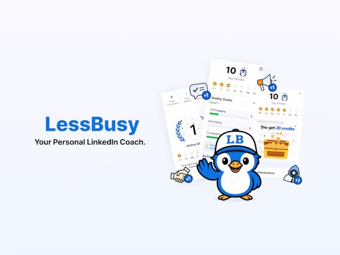 LessBusy - A Chrome Extension Personal AI Coach
